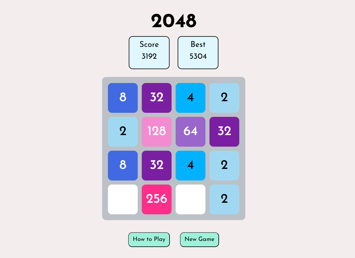 2048 Game